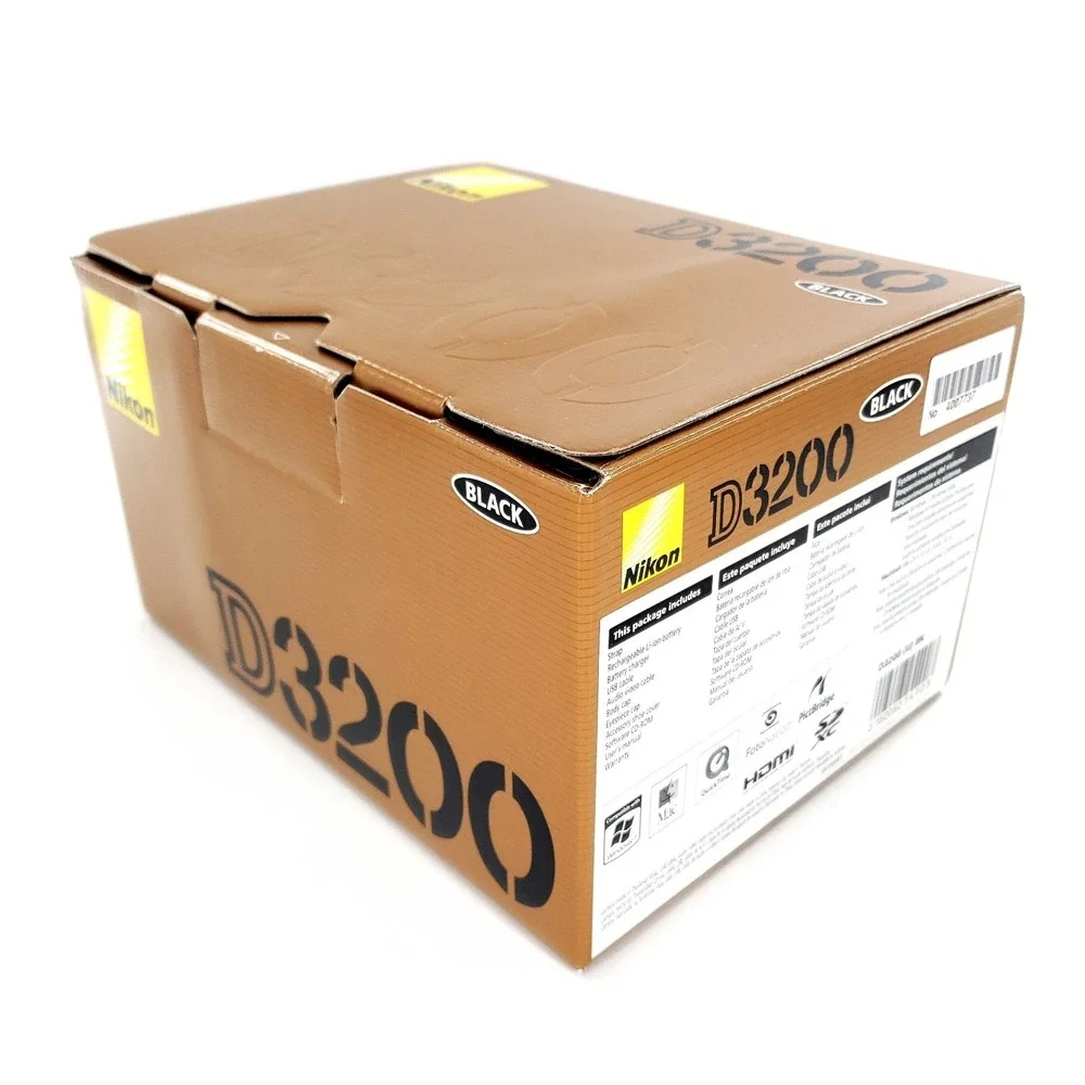 Nikon D D3200 24.2 MP Digital SLR Camera Black (Body Only) Brand New Never Used